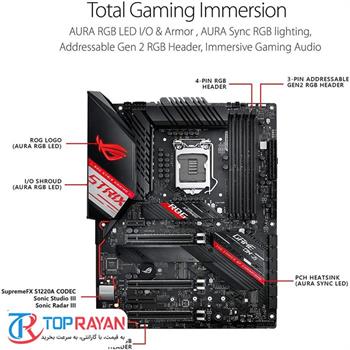 مادربرد ایسوس مدل ROG STRIX Z۴۹۰-H GAMING - 2