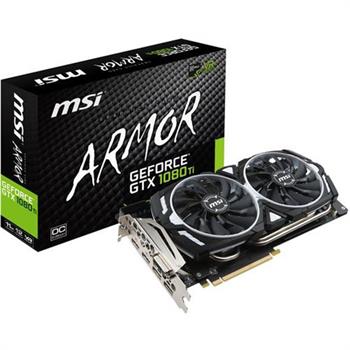 VGA: MSI GTX 1080 Ti OC Armor 2X 11GB - 6