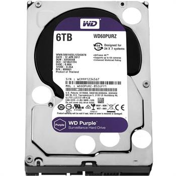 هارد اینترنال وسترن دیجیتال Western Digital Purple 6TB 64MB - 4