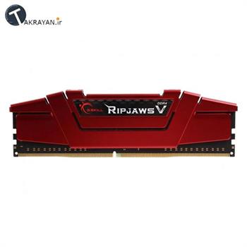 رم دسکتاپ DDR4 دو کاناله 2400 مگاهرتز CL15 جی اسکیل مدل Ripjaws V ظرفیت 8 گیگابایت - 6