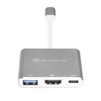 مبدل USB -C به USB/ HDMI سیلور استون مدل EP08C - 13