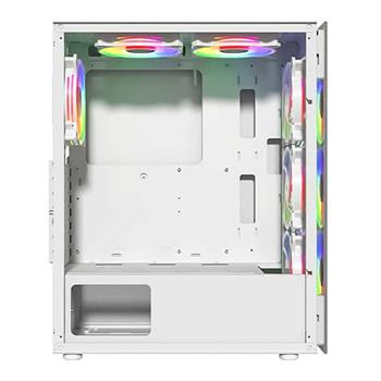 کیس کامپیوتر گیمینگ تویستد مایندز سفید مدل Manic Shooter-03  - 6