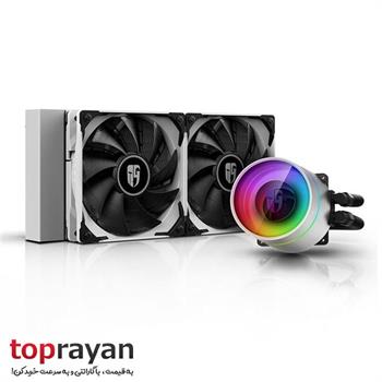 خنک کننده مایع پردازنده دیپ کول مدل DeepCool Castle 240EX White - 4