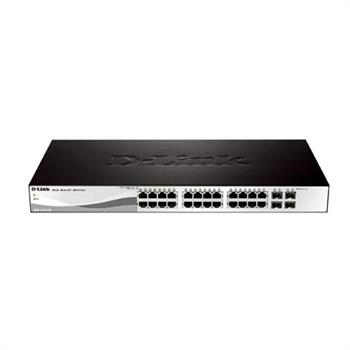 سوییچ 28 پورت گیگابیتی دی-لینک مدل DGS-1210-28 با 24 پورت UTP و 4 پورت SFP - 5