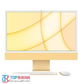 Apple iMac Z12T M1 chip 8-Core CPU 8-Core GPU 512GB SSD 24-inch 4.5K Retina Display Yellow All in One - 4