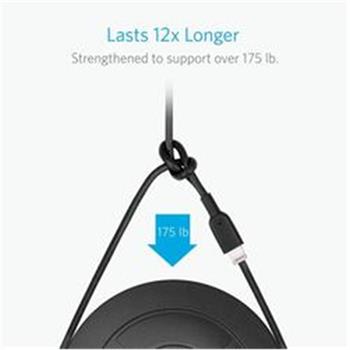 کابل لایتنینگ Anker مدل PowerLine DURA II با طول ۳ متر - 3