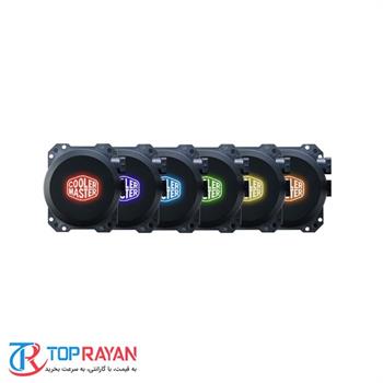 فن خنک کننده پردازنده کولرمستر مدل ام ال 240 ال آر جی بی - 7