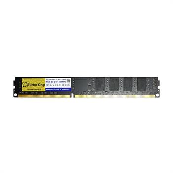 رم دسکتاپ DDR3 تک کاناله 1333 مگاهرتز CL11 توربو چیپ مدل TCLD2G-D3-1333 ظرفیت 2 گیگابایت