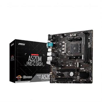 مادربرد ام اس آی مدل A520M PRO-C DASH سوکت AM4 - 2