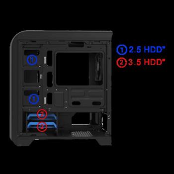 کیس کامپیوتر گیم مکس مدل Centauri H601BR - 3