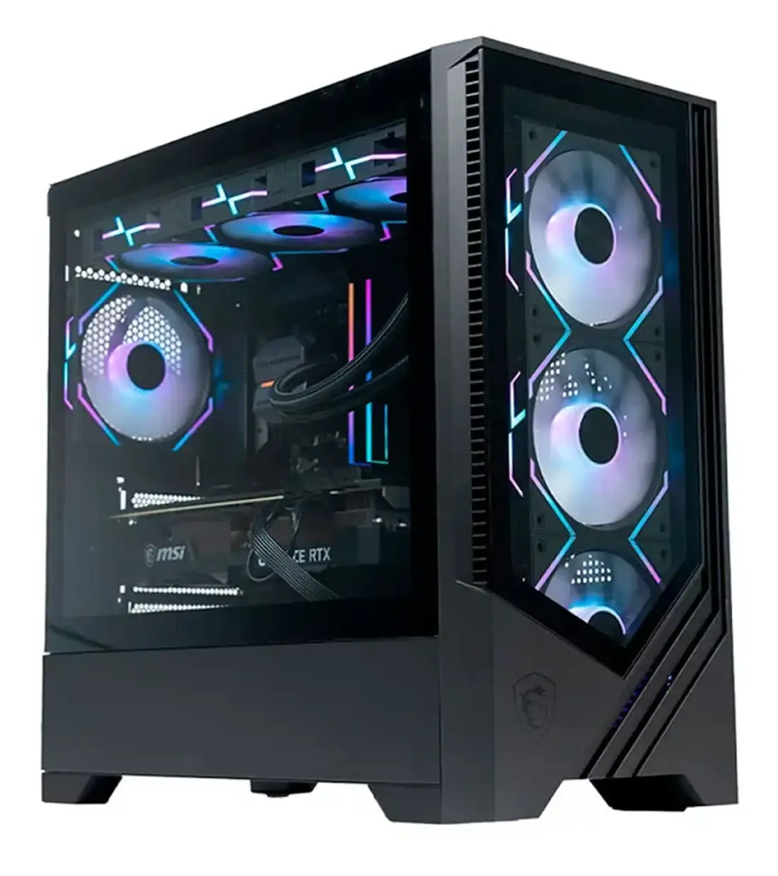 کیس و پاور گیمینگ ام اس آی MAG FORGE M100L + MAG A500N-H - 2