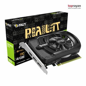 کارت گرافیک پلیت مدل +GTX 1650 StormX OC حافظه 4 گیگابایت - 6