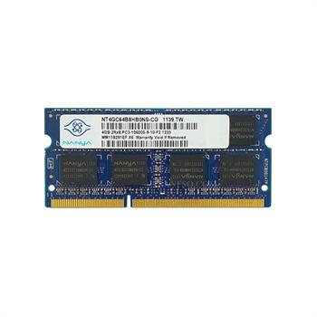 رم لپ تاپ 4 گیگ Nanya DDR3-10600-1333 MHZ 1.5V - 2