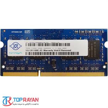رم لپ تاپ DDR3 نانیا حافظه ۴ گیگابایت با فرکانس ۱۶۰۰ مگاهرتز - 2