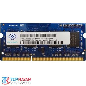 رم لپ تاپ DDR3 نانیا حافظه ۴ گیگابایت با فرکانس ۱۶۰۰ مگاهرتز - 2