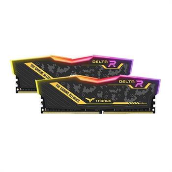 رم کامپیوتر DDR4 دو کاناله 2400 مگاهرتز CL16 تیم گروپ مدل DELTA TUF ظرفیت 32 گیگابایت - 2
