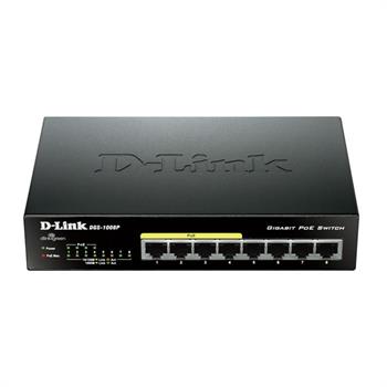 سوئیچ 8 پورت گیگابیت 4 پورت PoE دی لینک DGS-1008P - 5