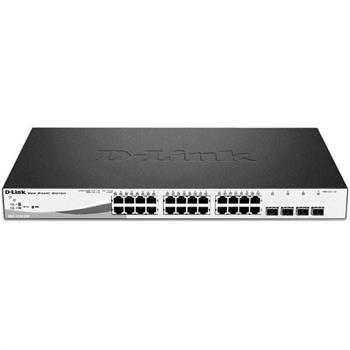 سوییچ 28 پورت و هوشمند دی-لینک مدل DGS-1510-28 - 2
