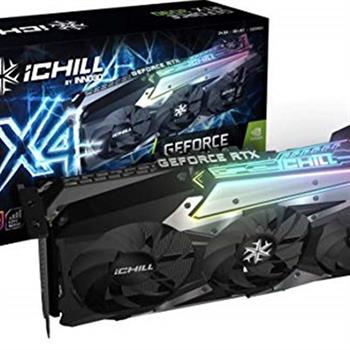 کارت گرافیک اینو تری دی GEFORCE RTX 3060 TI ICHILL X3 RED 8G - 2