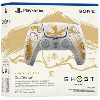 دسته بازی  PS5 DualSense - Ghost of Yotei Gold Limited Edition - 4