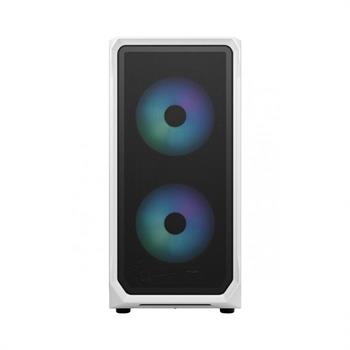 کیس Fractal Design Focus 2 RGB - White TG Clear Tint - 5