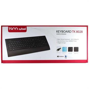 کیبورد تسکو مدل TK 8028 با حروف فارسی - 6