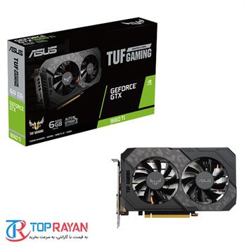 کارت گرافیک ایسوس مدل TUF GTX1660TI EVO GDDR6 حافظه 6GB - 2