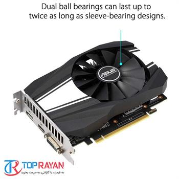 کارت گرافیک ایسوس PH GTX1650S O4G - 4