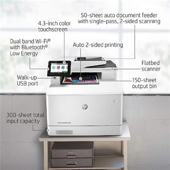 پرینتر لیزری رنگی اچ پی مدل LaserJet Pro MFP M479fdw - 9