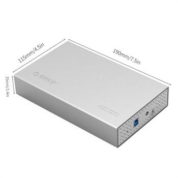 قاب اکسترنال هارددیسک 3.5 اینچی اوریکو مدل 3518S3 - 9