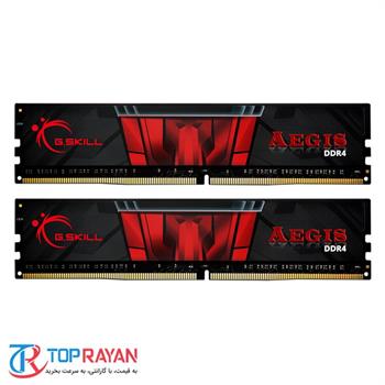 رم کامپیوتر DDR4 تک کاناله 3200 مگاهرتز CL16 جی اسکیل مدل AEGIS ظرفیت 16 گیگابایت - 2