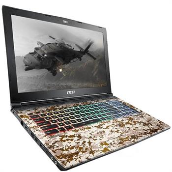 MSI GE62 7RE Camo Squad -Core i7-16GB-1T+256GB-4GB - 3