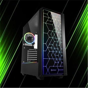 کیس گیمینگ شارکن مدل RGB LIT 100 - 2