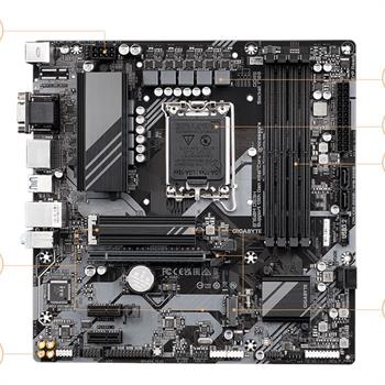 مادربرد گیگابایت Motherboard GigaByte B760M DS3H DDR4 - 2
