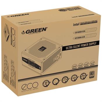 منبع تغذیه گرین مدل Green GP300A-ECO - 5