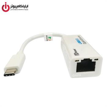 کارت شبکه USB3.0 Type-C به شبکه LAN فرانت مدل FN-UCE1000 - 5