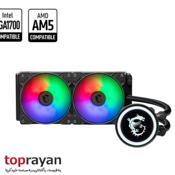 خنک کننده مایع پردازنده ام اس آی مدل MAG CORELIQUID B240 - 3