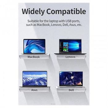 کابل تبدیل USB 3.0 to Gigabit + 3USB3.0 Converter مدل CM252 - 4