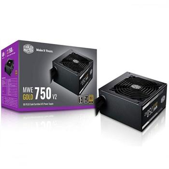 پاور 750 وات کولر مستر MWE GOLD 750 V2 Gold Full Modular