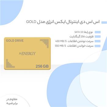 اس اس دی اینترنال ایکس-انرژی مدل GOLD ظرفیت 256 گیگابایت - 4