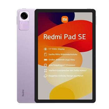 تبلت شیائومی مدل Redmi Pad SE ظرفیت 256 گیگابایت رم 8 گیگابایت