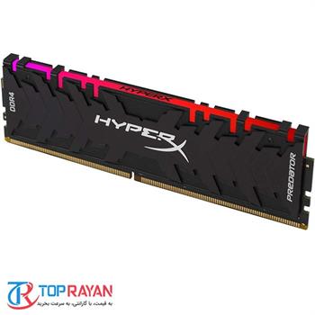 رم کینگستون سری HyperX Predator RGB با ظرفیت 8 گیگابایت و فرکانس 3000 مگاهرتز - 6