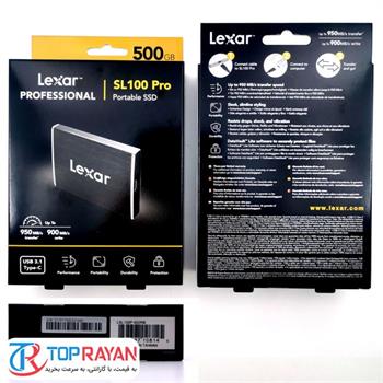 حافظه SSD اکسترنال لکسار مدل SL100 Pro ظرفیت 1 ترابایت - 8