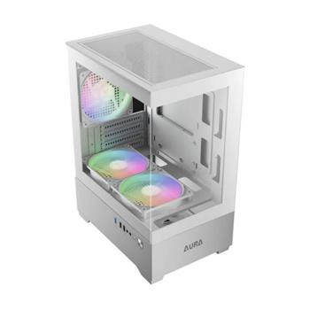 کیس کامپیوتر گیمینگ گیم دیاس مدل AURA GC9M WH - 3