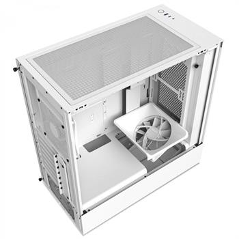 کیس ان زد ایکس تی NZXT H5 Flow White - 4