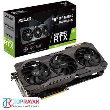 کارت گرافیک ایسوس TUF RTX 3070 O8G GAMING LHR - 4