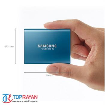 حافظه SSD قابل حمل سامسونگ مدل T5 ظرفیت 250 گیگابایت - 5