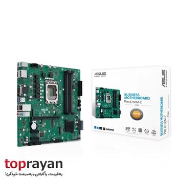 مادربرد ایسوس مدل ASUS Pro B760M-C-CSM سوکت LGA1700 - 4