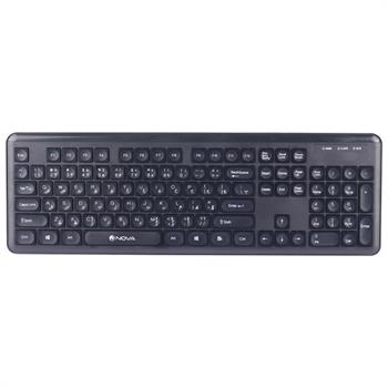 کیبورد و ماوس (کمبو) بی سیم نوا NKM-1402WL - 2