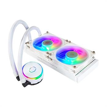 فن خنک کننده پردازنده کولرمستر مدل MASTERLIQUID PL240 FLUX WHITE EDITION - 4